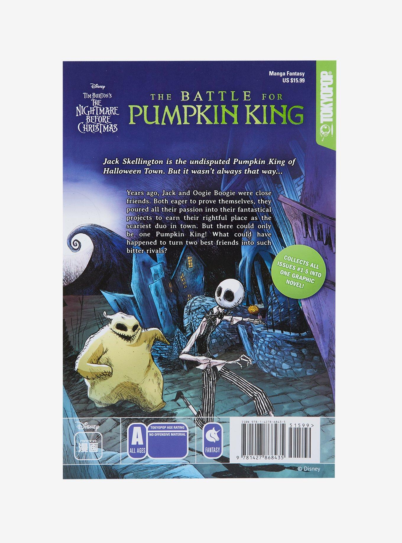 Disney The Nightmare Before Christmas The Battle for Pumpkin King Graphic Novel, , alternate
