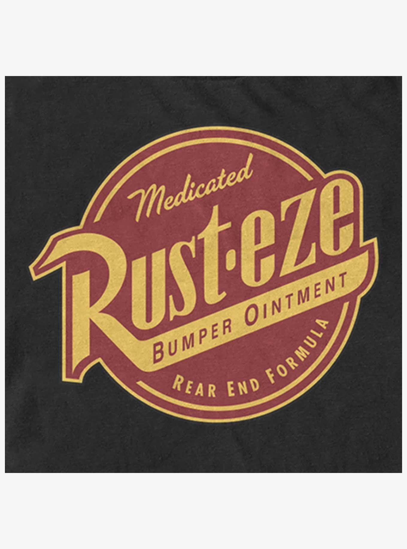 Disney Pixar Cars Rust-eze Label Womens T-Shirt, , hi-res