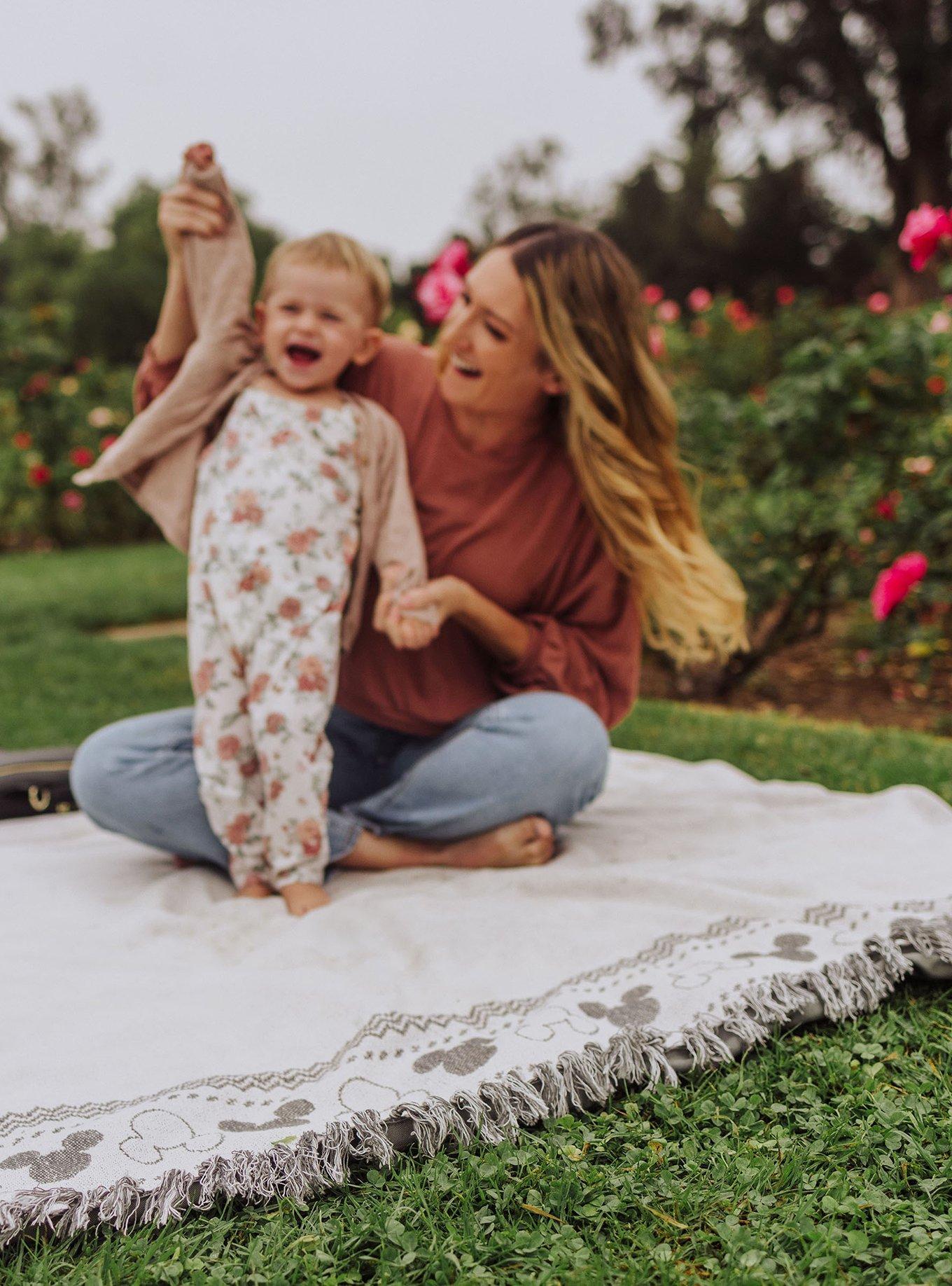 Disney Mickey Mouse Farmhouse Picnic Blanket