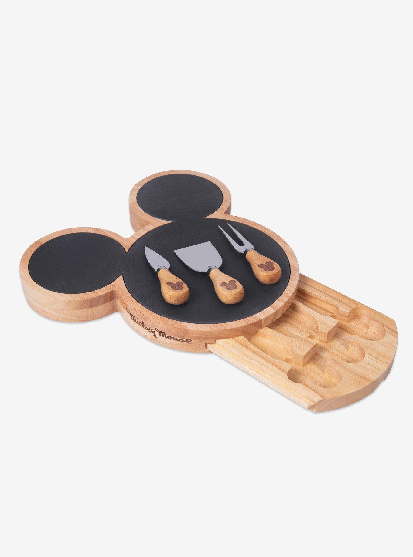 Disney Mickey Mouse Parawood Slate Cheese Board with Cheese Knife Set, , alternate