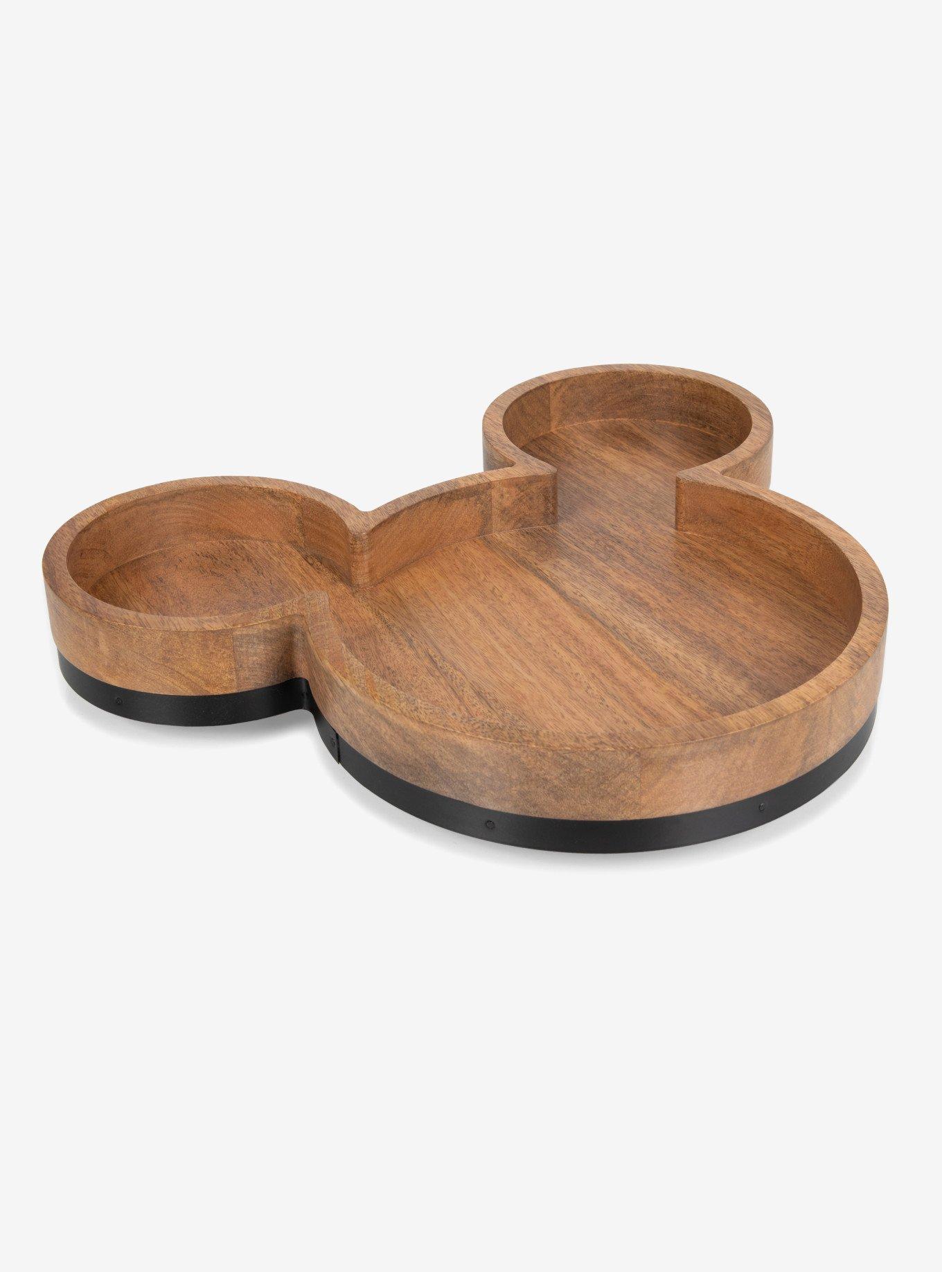 Disney Mickey Mouse Shaped Mango Wood Serving Tray, , alternate
