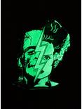 Universal Monsters Frankenstein & Bride Split Glow-In-The-Dark Enamel Pin, , alternate