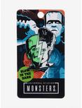 Universal Monsters Frankenstein & Bride Split Glow-In-The-Dark Enamel Pin, , alternate