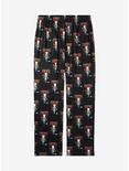 It Pennywise Allover Print Sleep Pants - BoxLunch Exclusive , BLACK, alternate