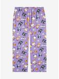 Sanrio Hello Kitty & Friends Halloween Allover Print Women's Plus Size Sleep Pants - BoxLunch Exclusive, PURPLE, alternate