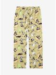 Disney The Nightmare Before Christmas Characters Allover Print Sleep Pants - BoxLunch Exclusive, LIGHT GREY, alternate
