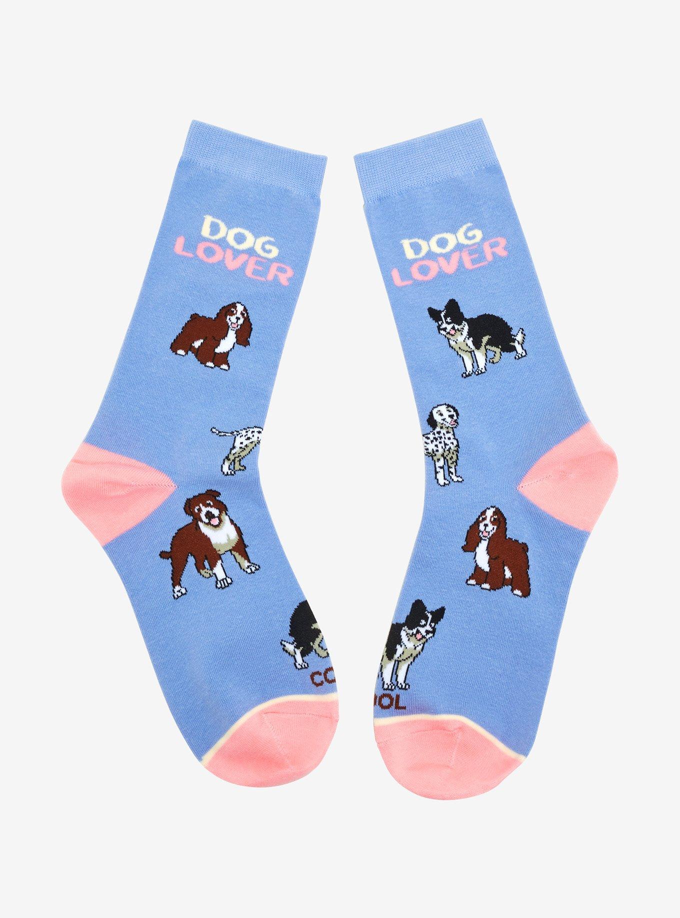 Cool Socks Dog Lover Crew Socks, , hi-res