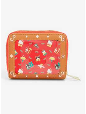 Loungefly Sanrio Hello Kitty & Friends Gingerbread House Small Zip Wallet - BoxLunch Exclusive, , hi-res
