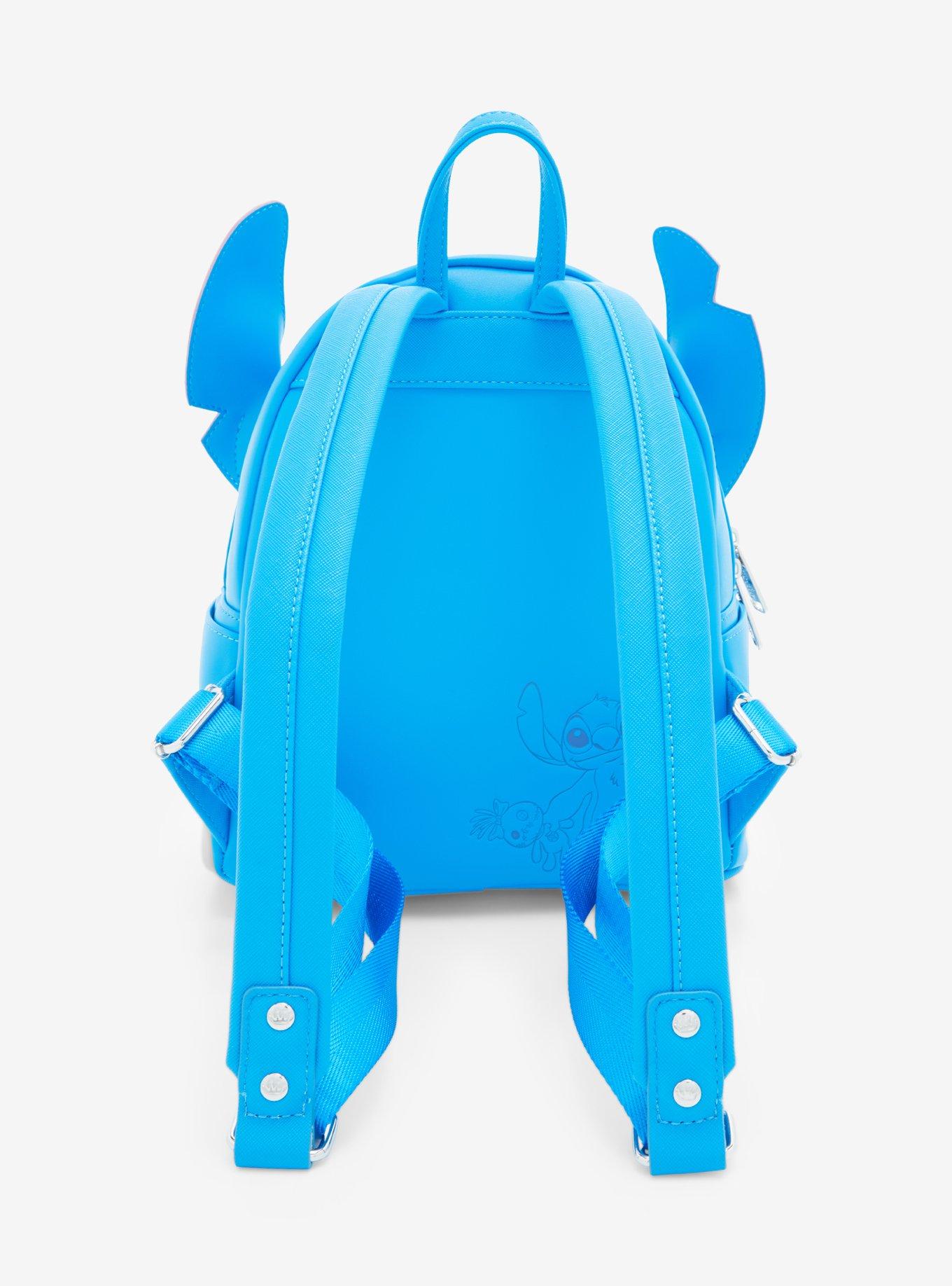 Loungefly Disney Lilo & Stitch Minimalist Stitch Figural Mini Backpack - BoxLunch Exclusive