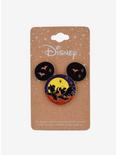 Disney Mickey Mouse Silhouette Bats Scenic Enamel Pin - BoxLunch Exclusive, , alternate
