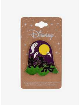 Disney Mickey Mouse & Friends Ghost Silhouette Enamel Pin - BoxLunch Exclusive, , hi-res
