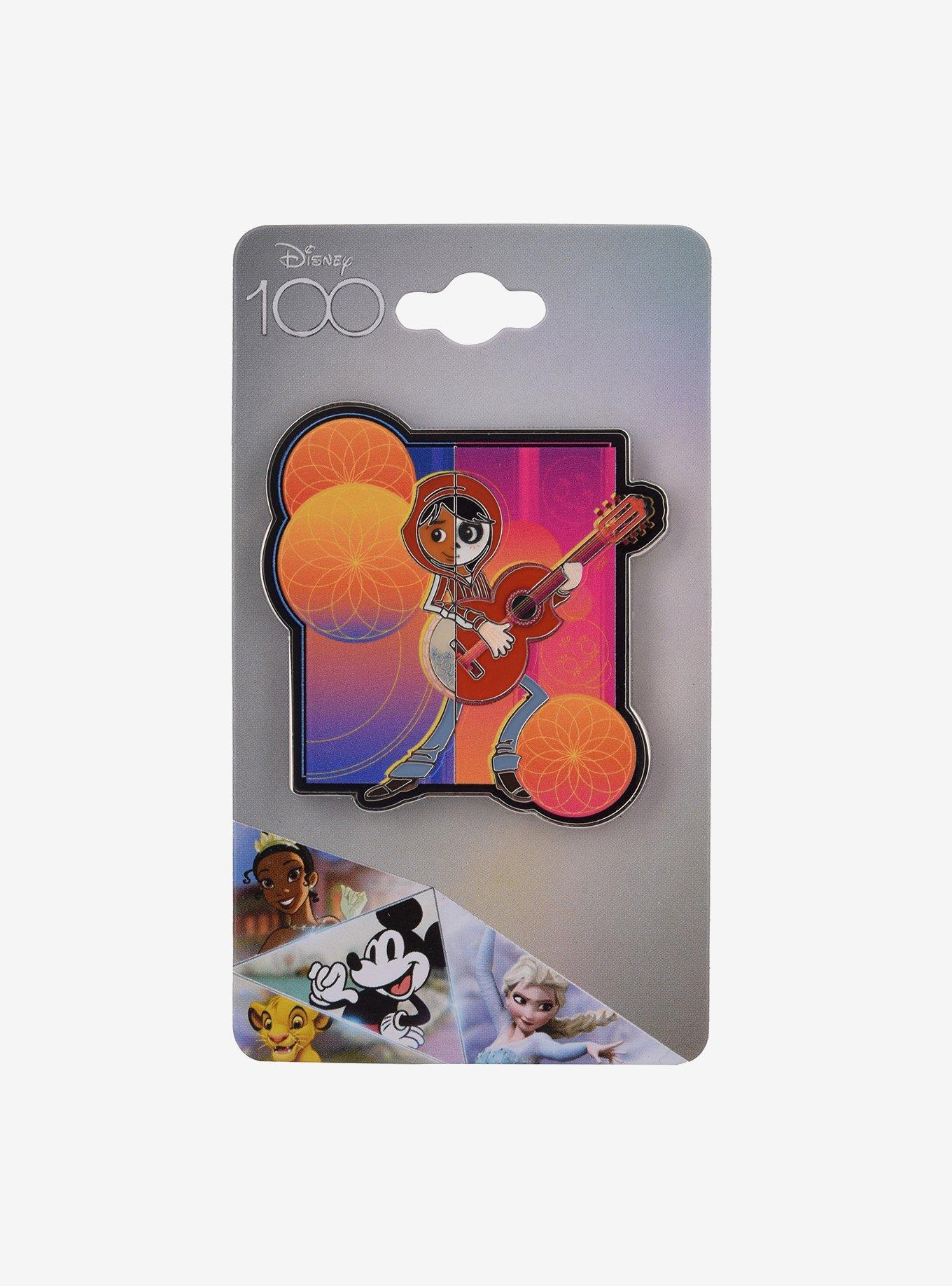 Disney 100 Pixar Coco Miguel Split Portrait Enamel Pin