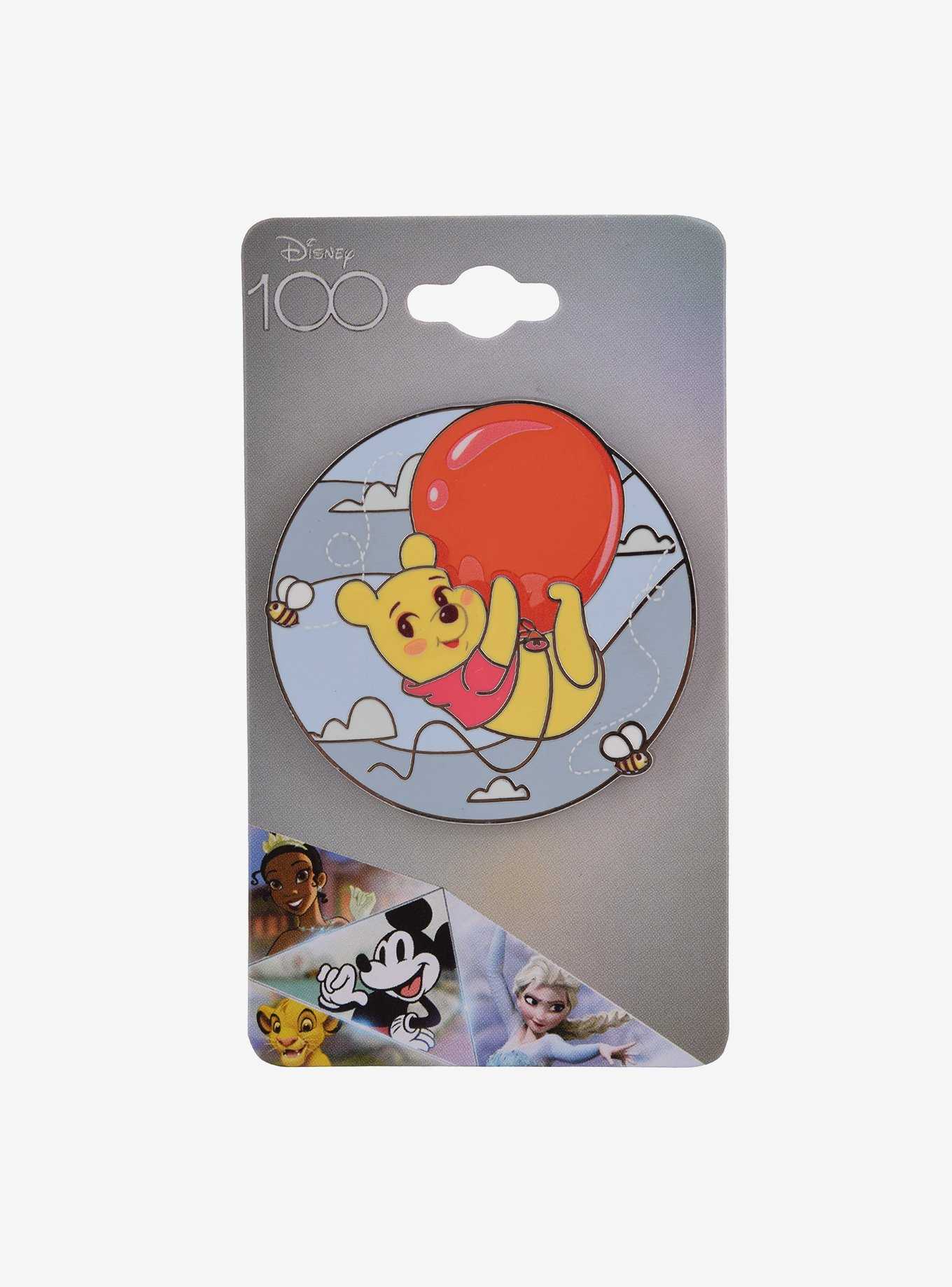 Disney 100 Winnie the Pooh Balloon Enamel Pin - BoxLunch Exclusive, , hi-res
