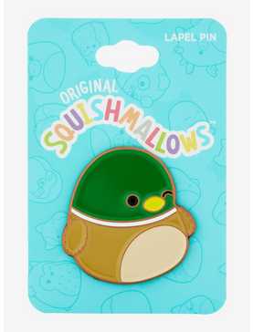 Squishmallows Avery the Duck Enamel Pin - BoxLunch Exclusive, , hi-res