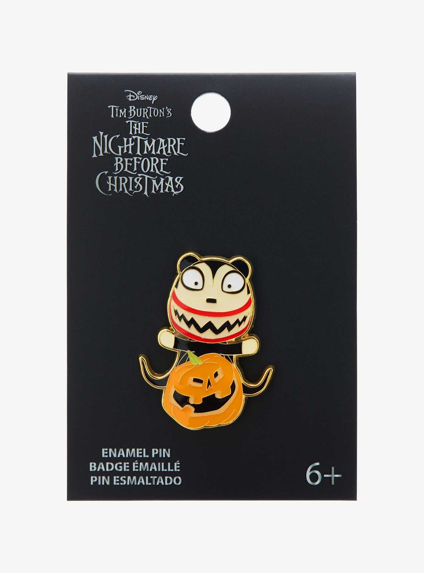 Loungefly Disney The Nightmare Before Christmas Scary Teddy Portrait Enamel Pin - BoxLunch Exclusive, , hi-res
