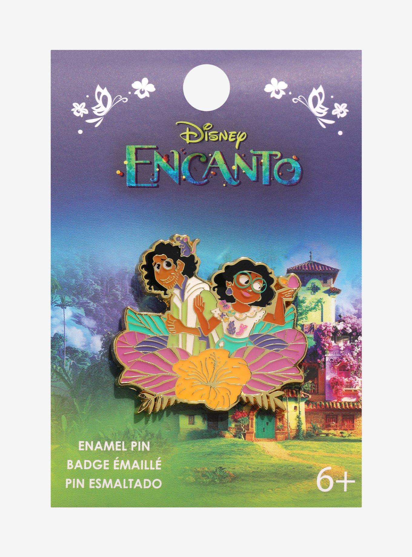 Loungefly Disney Encanto Mirabel & Bruno Enamel Pin - BoxLunch Exclusive, , alternate