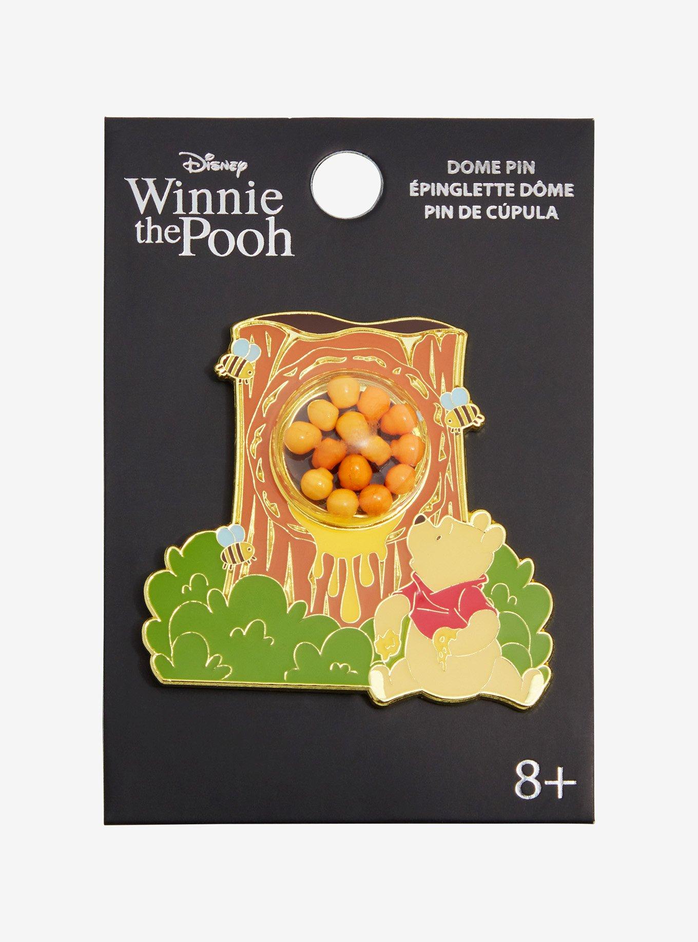 Loungefly Disney Winnie the Pooh Tree Stump Dome Enamel Pin - BoxLunch Exclusive, , alternate