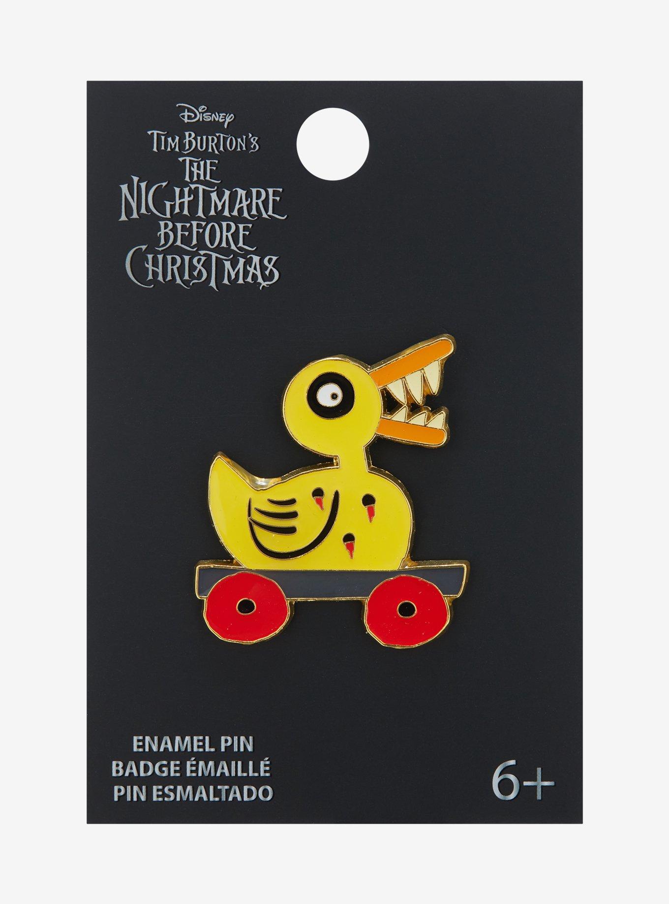 Loungefly Disney The Nightmare Before Christmas Scary Duck Enamel Pin - BoxLunch Exclusive, , hi-res