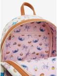 Loungefly Disney Lilo & Stitch: The Series Angel & Stitch Snacks Allover Print Mini Backpack - BoxLunch Exclusive, , alternate