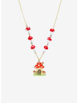 Sanrio My Melody Mushroom Necklace - BoxLunch Exclusive, , hi-res