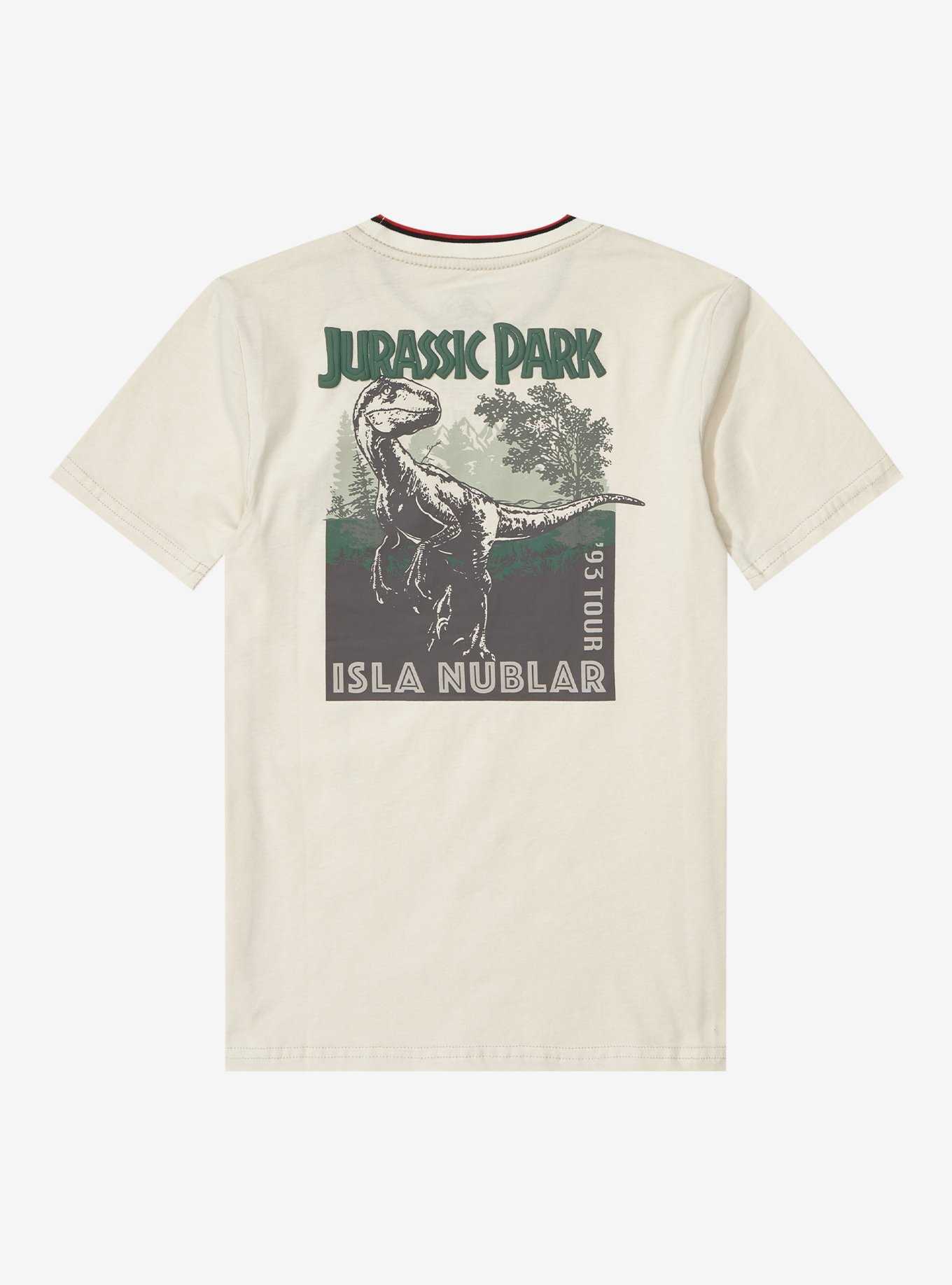 Jurassic Park Velociraptor Print Youth T-Shirt - BoxLunch Exclusive, , hi-res