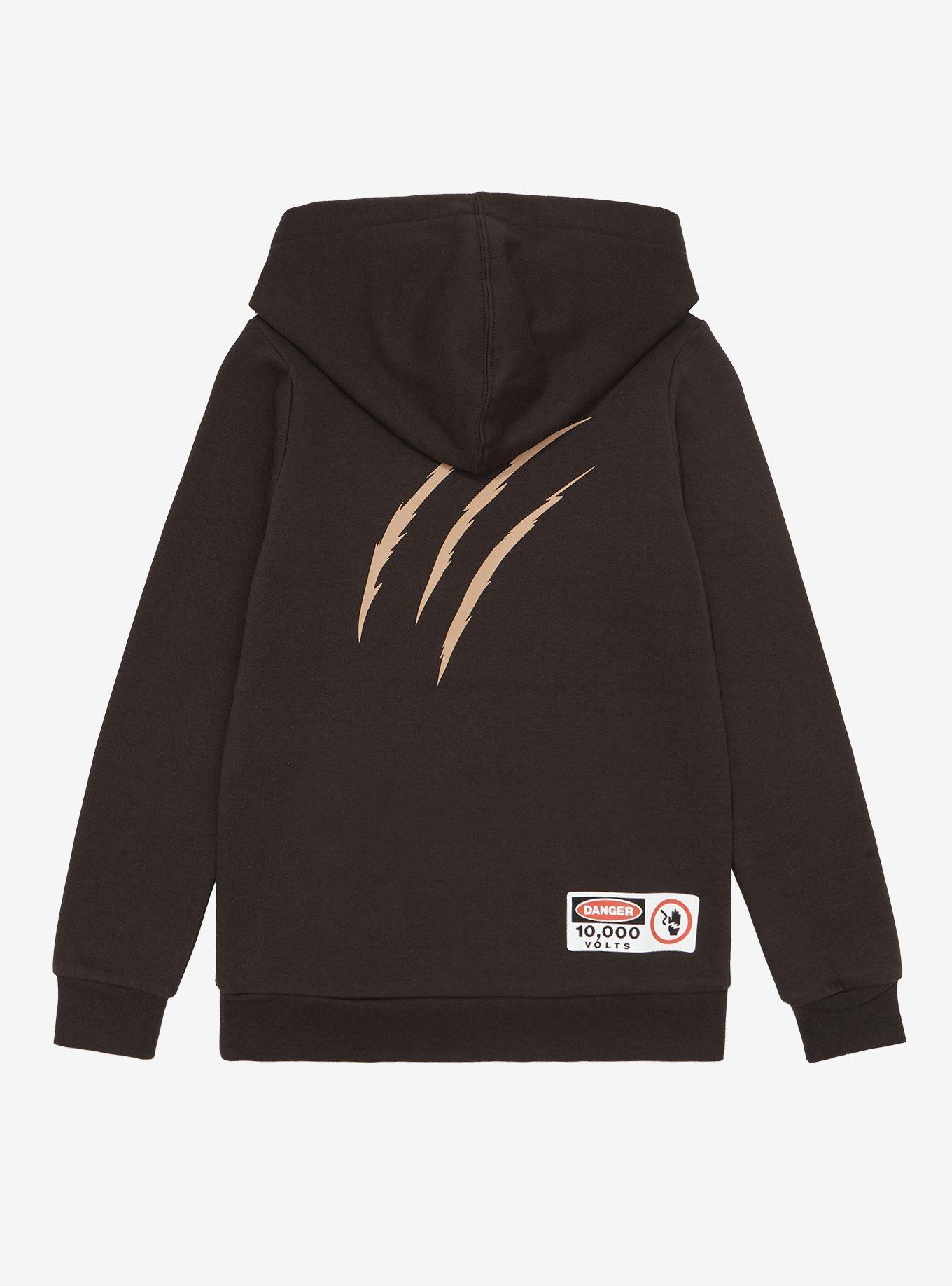 Jurassic Park Logo Youth Hoodie - BoxLunch Exclusive, BLACK, alternate
