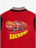 Disney Pixar Cars Lightning McQueen Toddler Varsity Jacket - BoxLunch Exclusive, RED, alternate