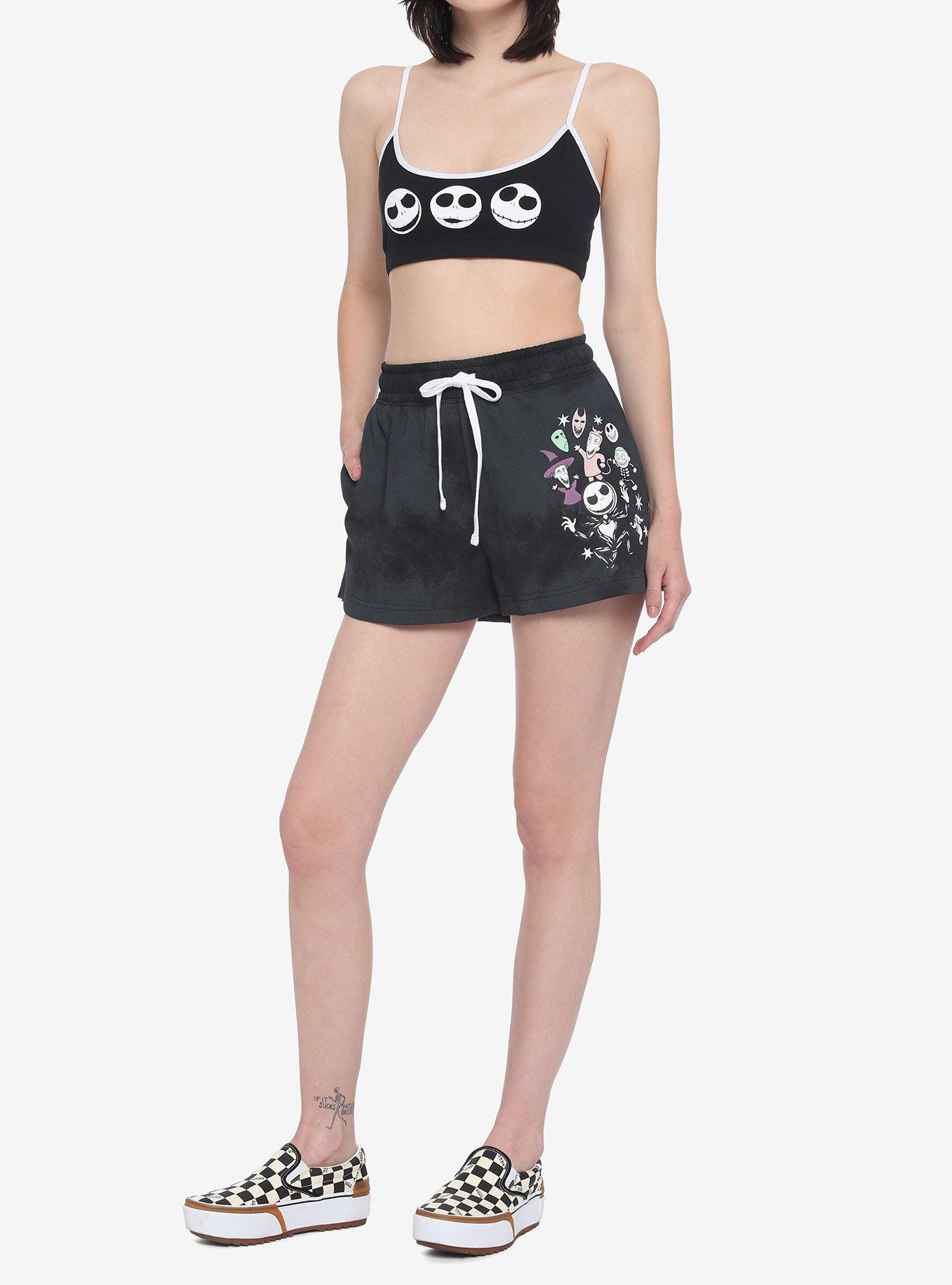 The Nightmare Before Christmas Jack Skellington Lounge Set, BLACK BLACK WHITE, alternate