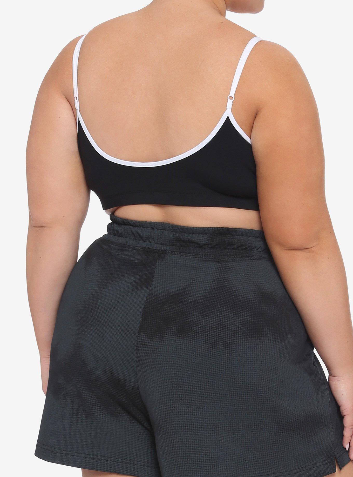 The Nightmare Before Christmas Jack Skellington Lounge Set Plus Size, BLACK BLACK WHITE, alternate