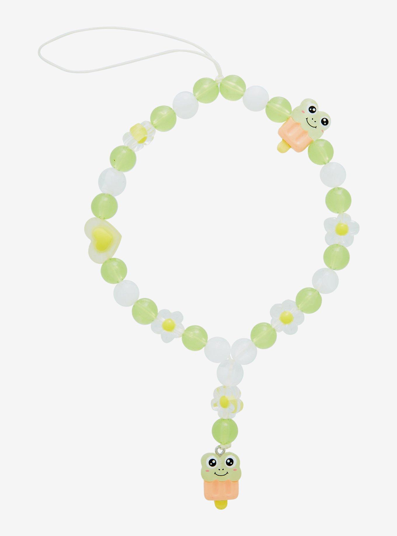Frog Popsicle Beaded Phone Wristlet - BoxLunch Exclusive, , alternate