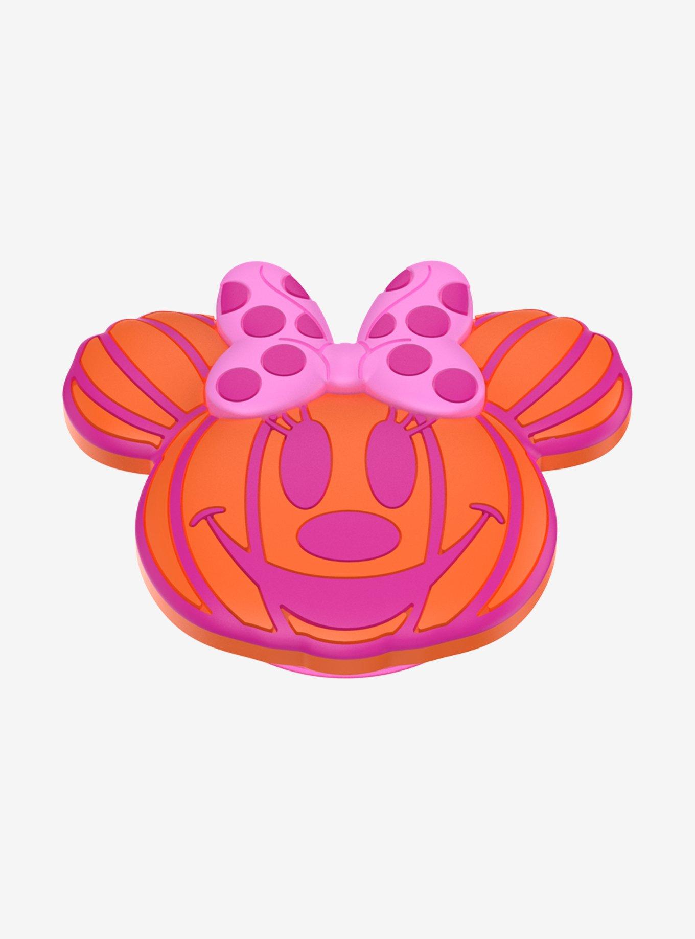 Disney Figural Pumpkin Minnie Mouse Glow-in-the-Dark PopSocket PopGrip, , alternate