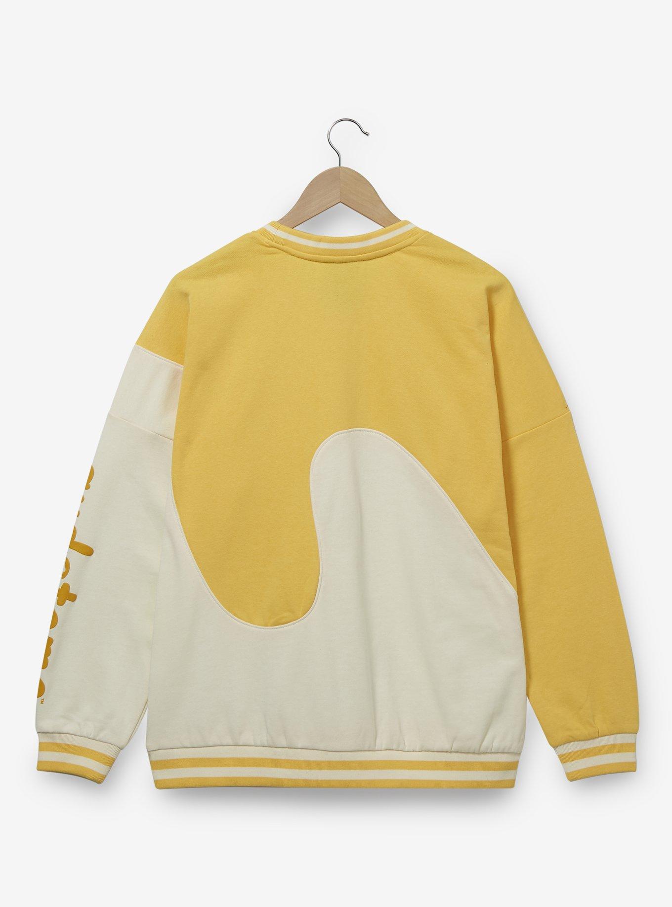 Sanrio Gudetama Color Block Wave Crewneck - BoxLunch Exclusive, , hi-res