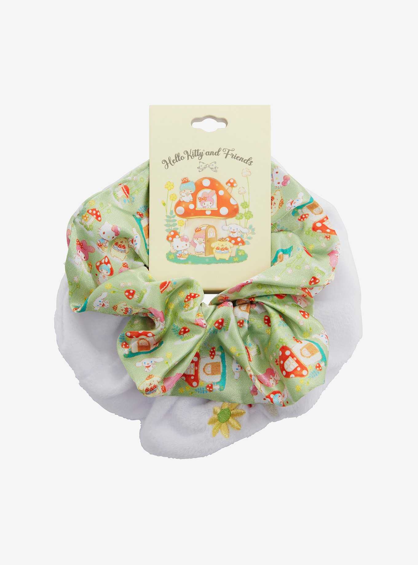 Sanrio Hello Kity and Friends Mushroom Scrunchy Set - BoxLunch Exclusive, , hi-res