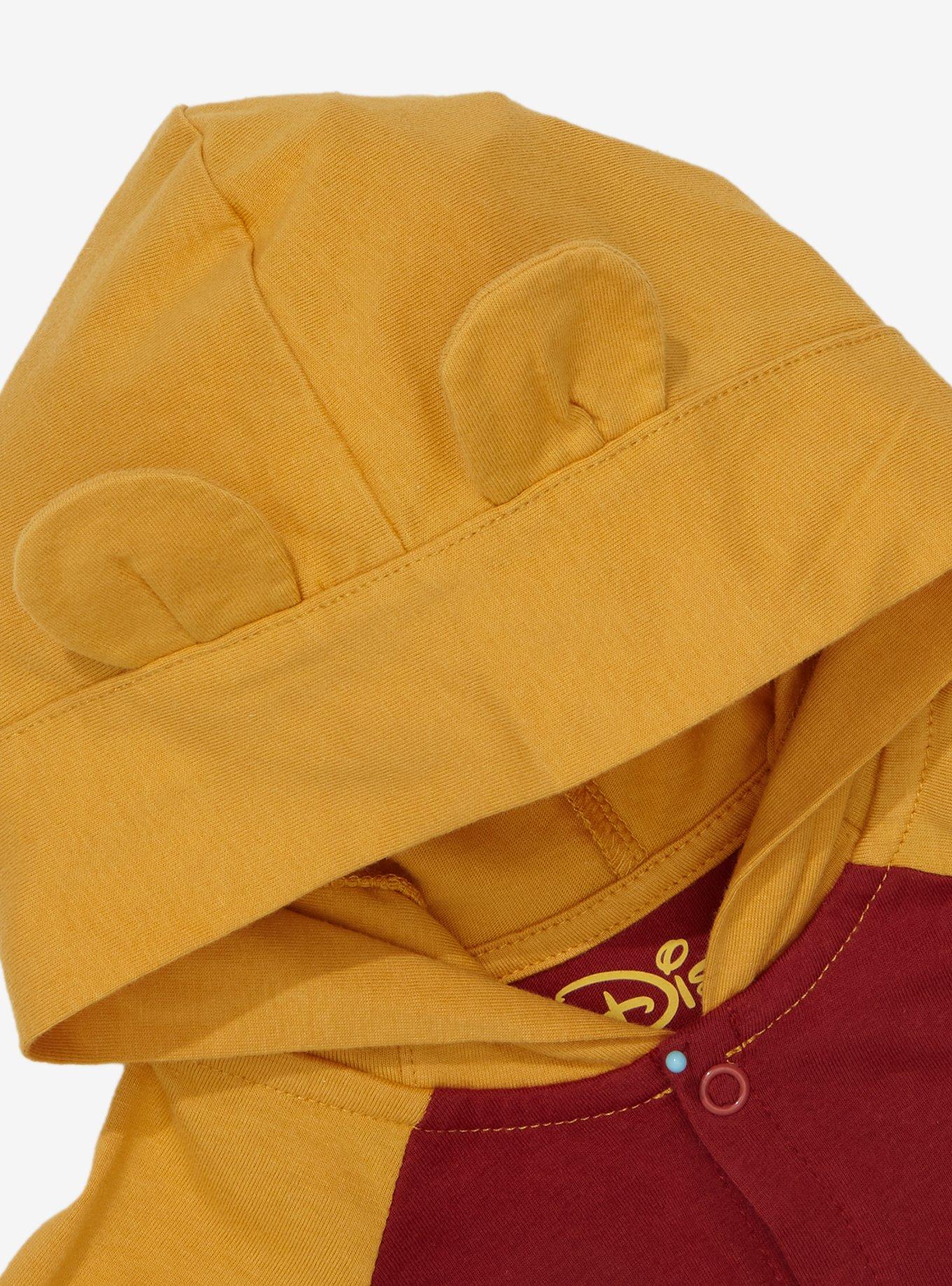 Disney Winnie the Pooh Halloween Costumes Footed Infant One-Piece - BoxLunch Exclusive, MAROON, alternate