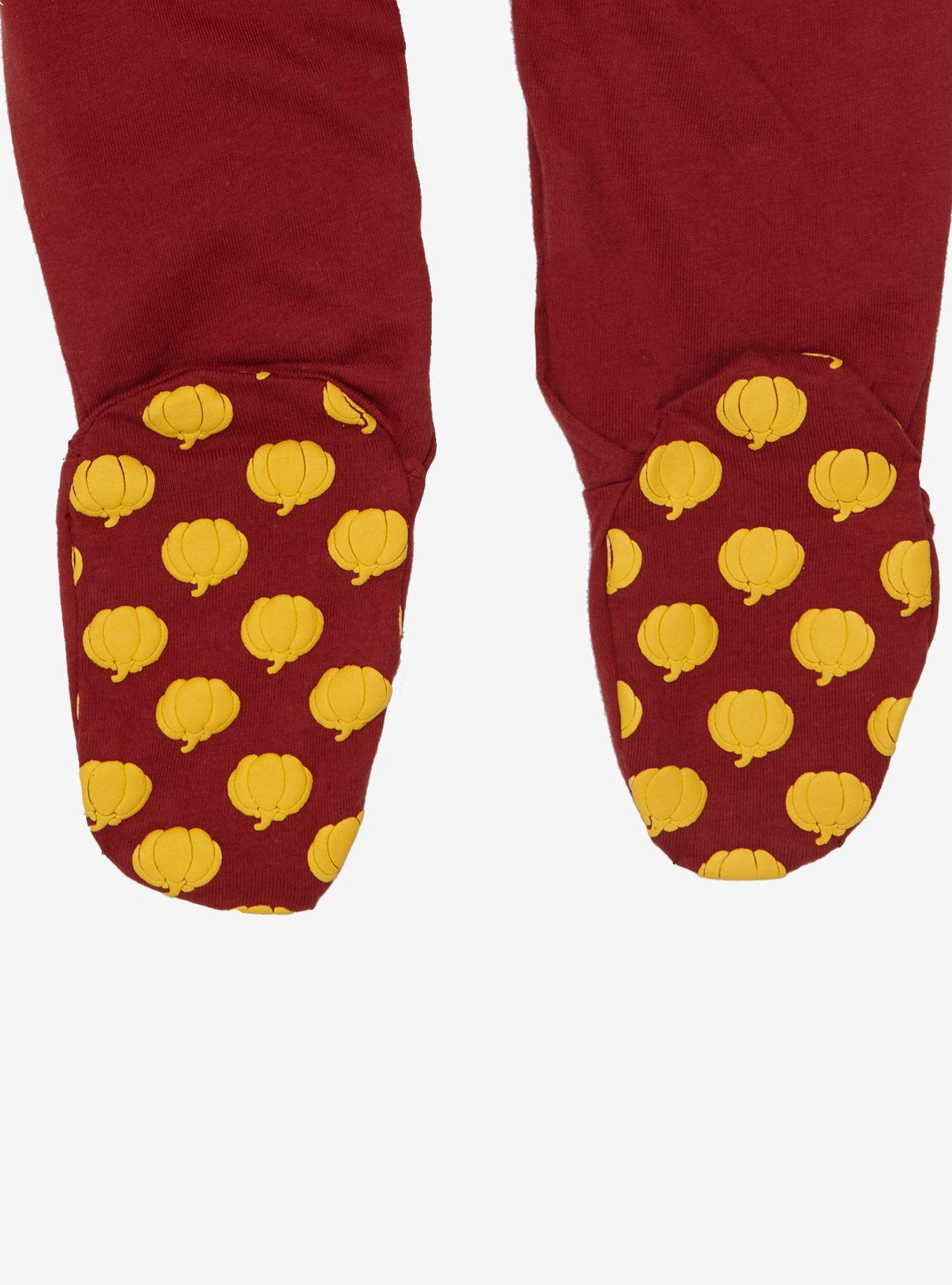 Disney Winnie the Pooh Halloween Costumes Footed Infant One-Piece - BoxLunch Exclusive, MAROON, alternate