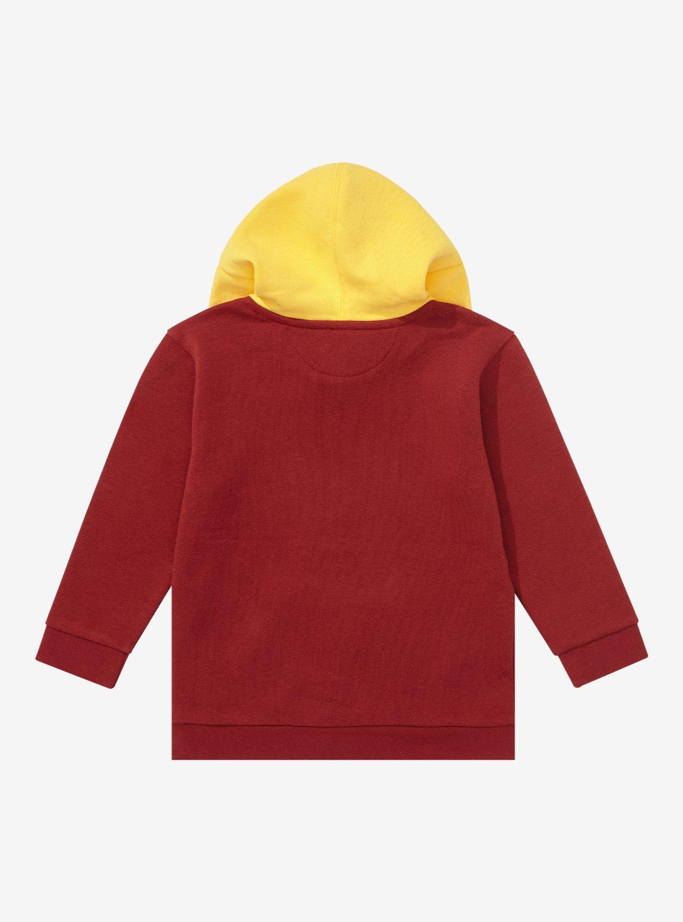 Disney Winnie the Pooh Pooh Bear Toddler Hoodie - BoxLunch Exclusive, MAROON, alternate
