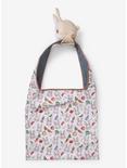 TeeTurtle Brown Bunny Plush Reusable Tote Bag, , alternate
