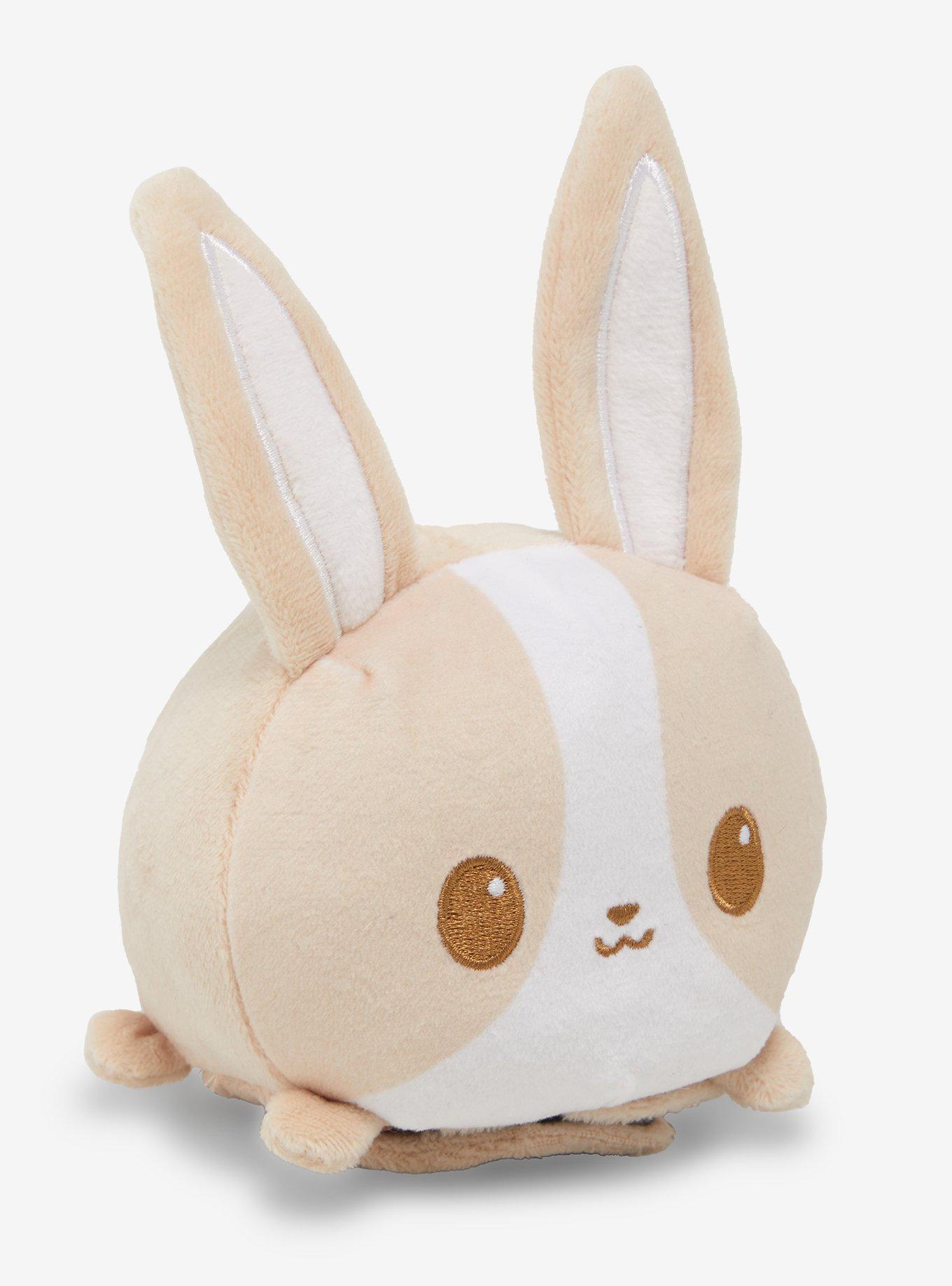 TeeTurtle Brown Bunny Plush Reusable Tote Bag, , alternate