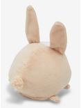 TeeTurtle Brown Bunny Plush Reusable Tote Bag, , alternate