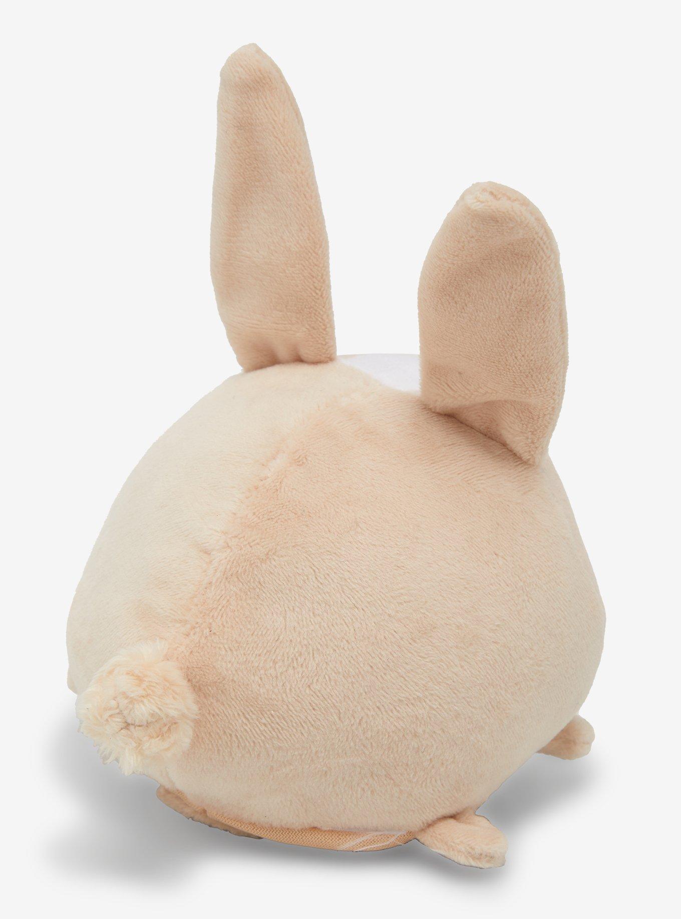 TeeTurtle Brown Bunny Plush Reusable Tote Bag, , alternate