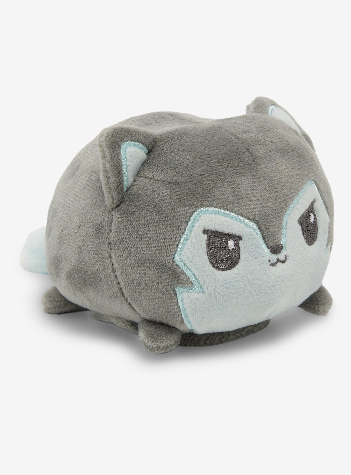 TeeTurtle Wolf Plush Reusable Tote Bag, , alternate