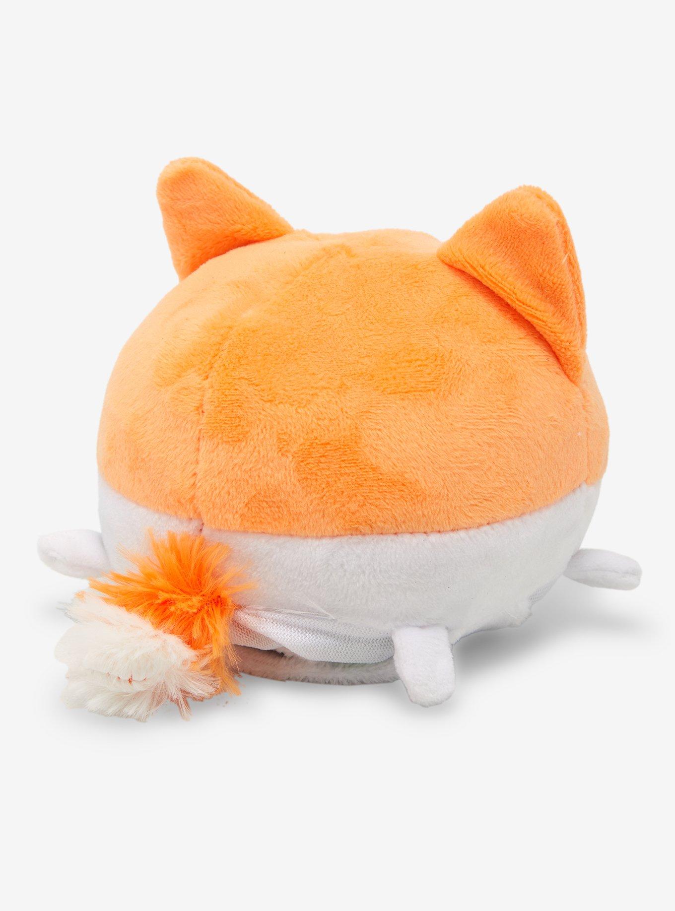 TeeTurtle Fox Plush Reusable Tote Bag, , alternate