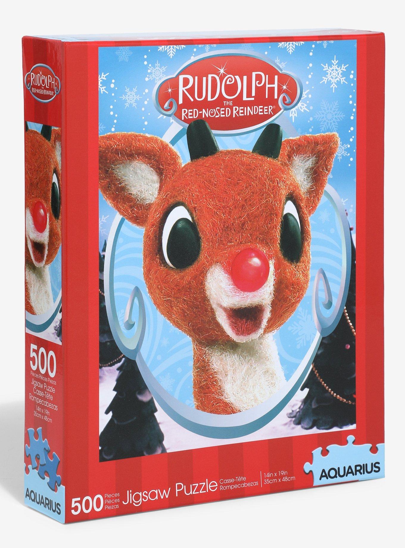 Rudolph The Red-Nosed Reindeer Portrait Puzzle, , alternate