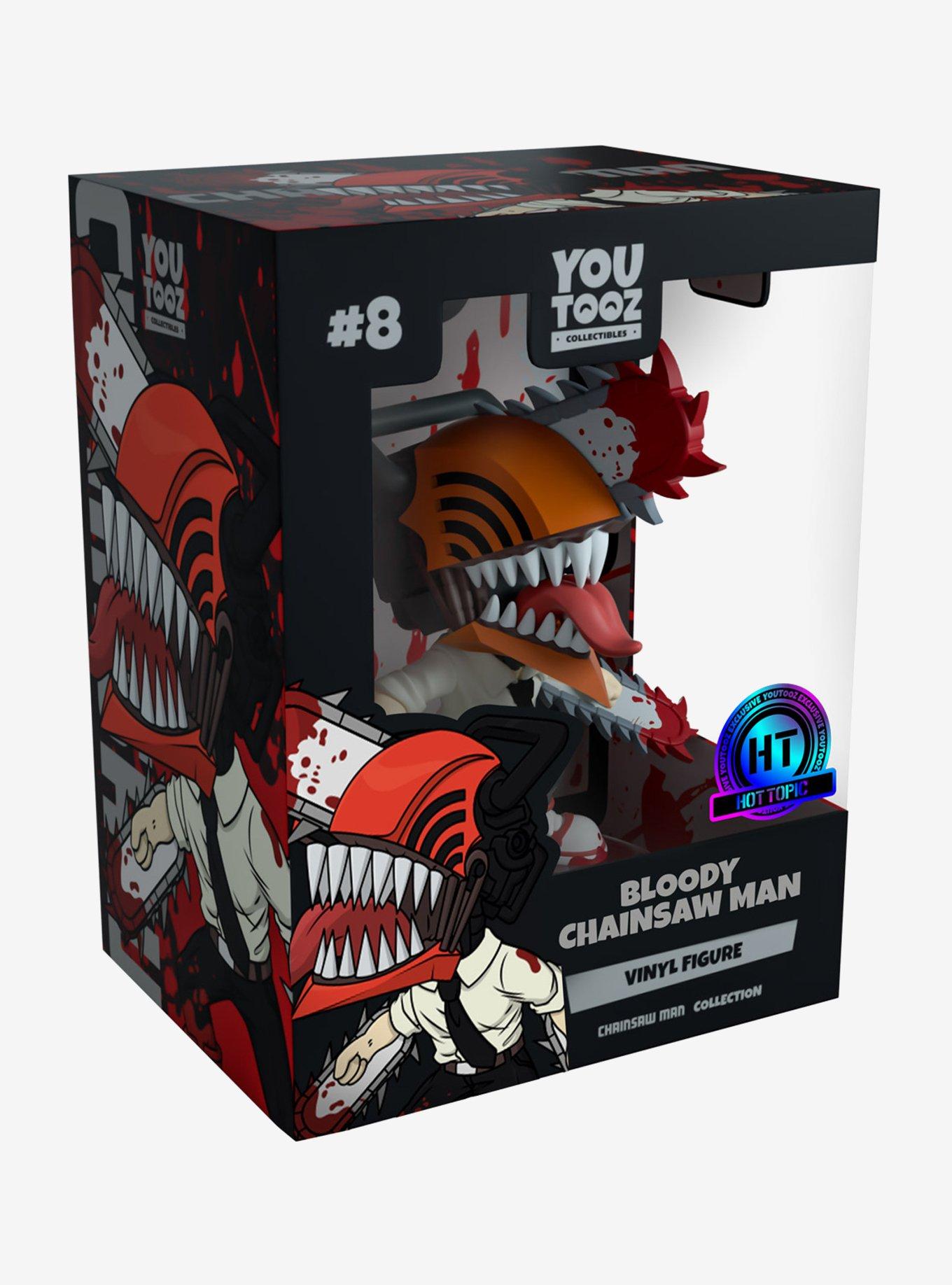 Youtooz Chainsaw Man Bloody Vinyl Figure Hot Topic Exclusive, , alternate