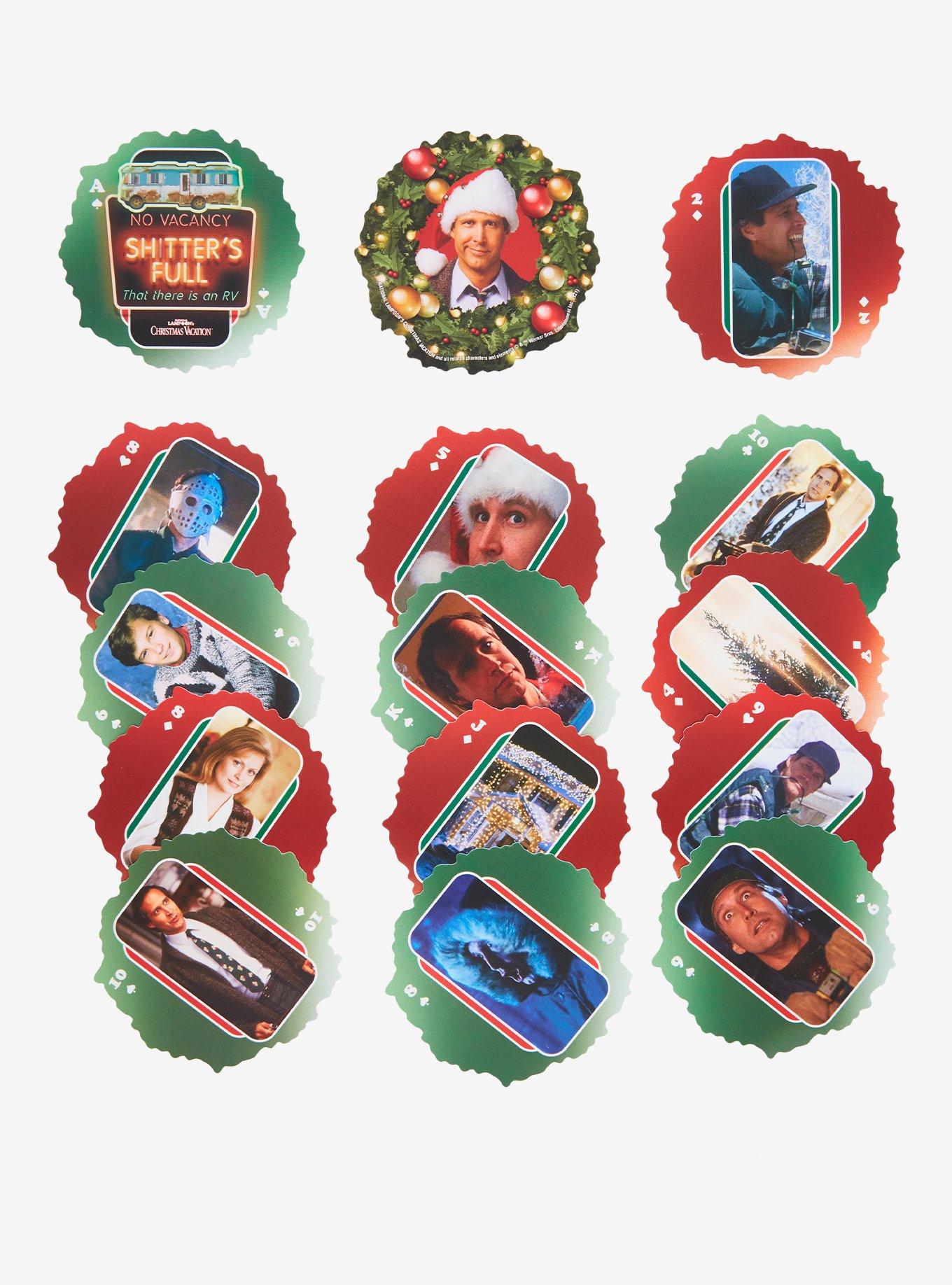 National Lampoon's Christmas Vacation Wreath Shaped Playing Cards, , alternate