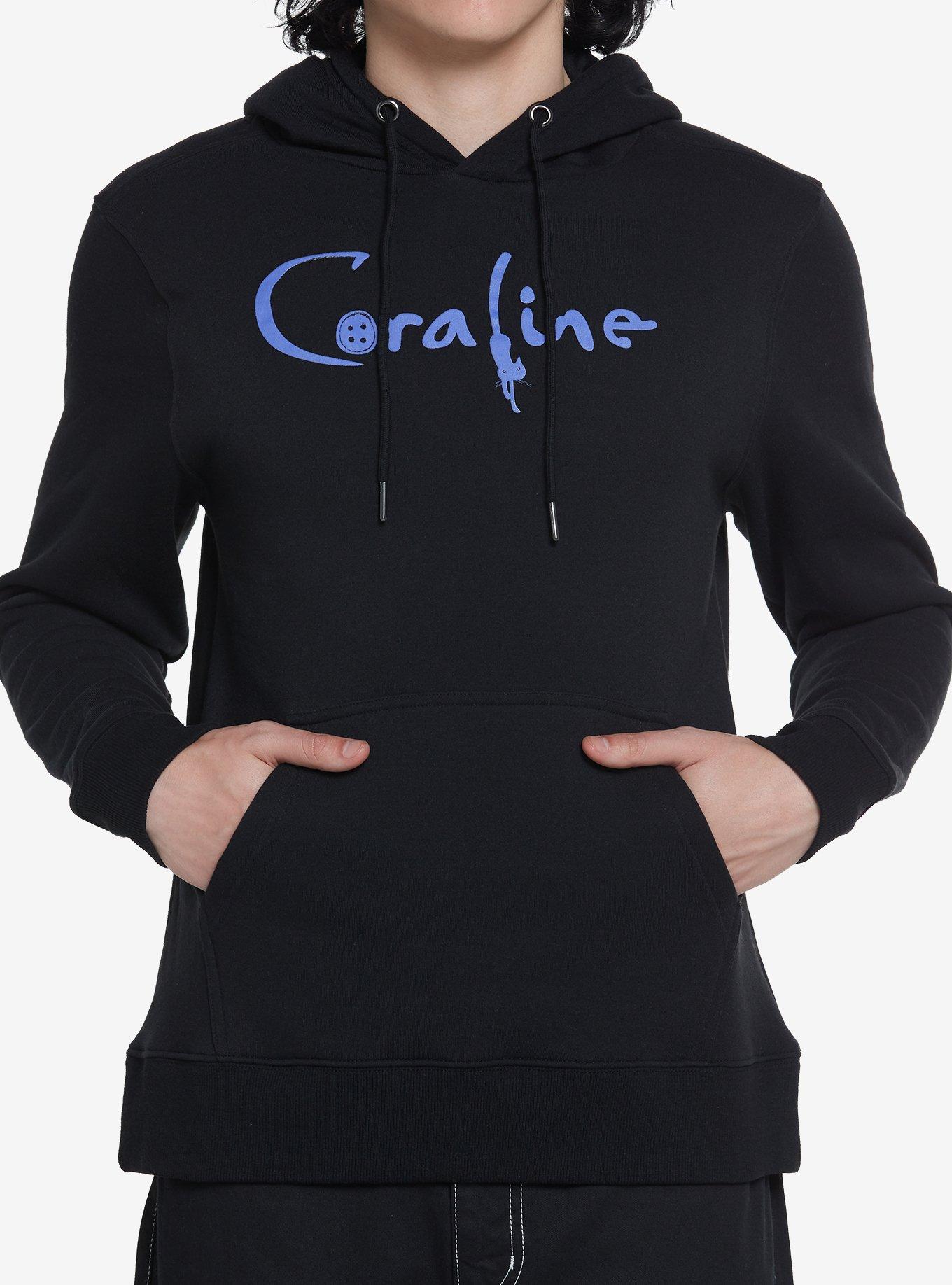 Coraline Other Mother Trio Hoodie, BLACK, alternate