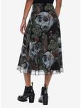 Thorn & Fable Dark Forest Mesh Midi Skirt, MULTI, alternate