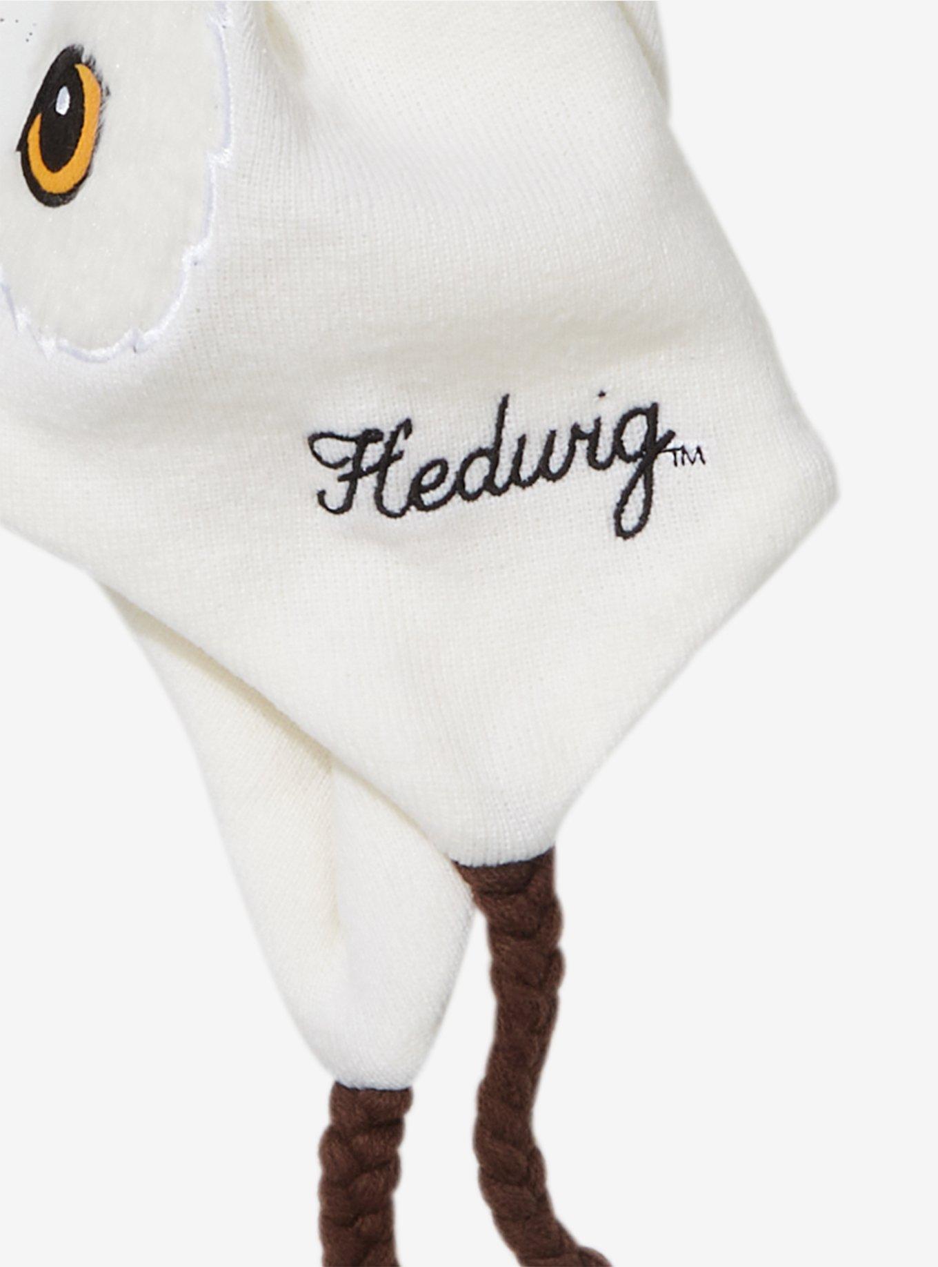 Harry Potter Hedwig Figural Pom Tassel Beanie, , alternate