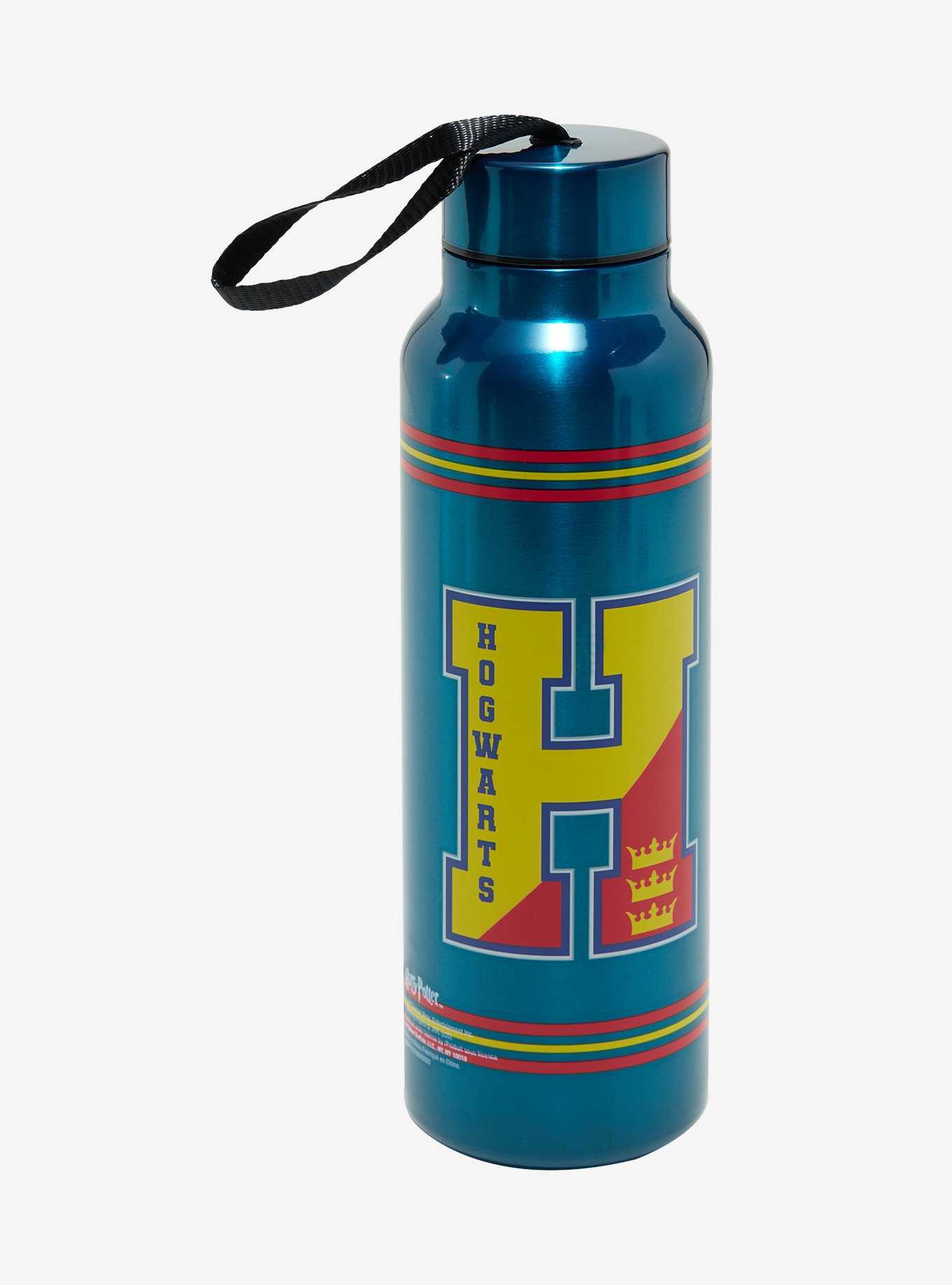 Harry Potter Hogwarts Crest Steel Water Bottle, , hi-res