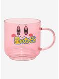Kirby Face Glass Mug, , alternate